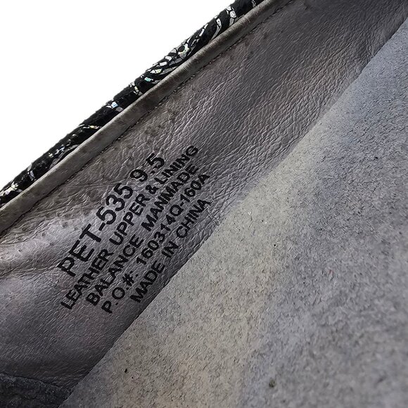 Alegria Petal Ballet Flats, Iridescent Roses, Leather, Comfort, Slip On, 9.5 - Picture 7 of 8